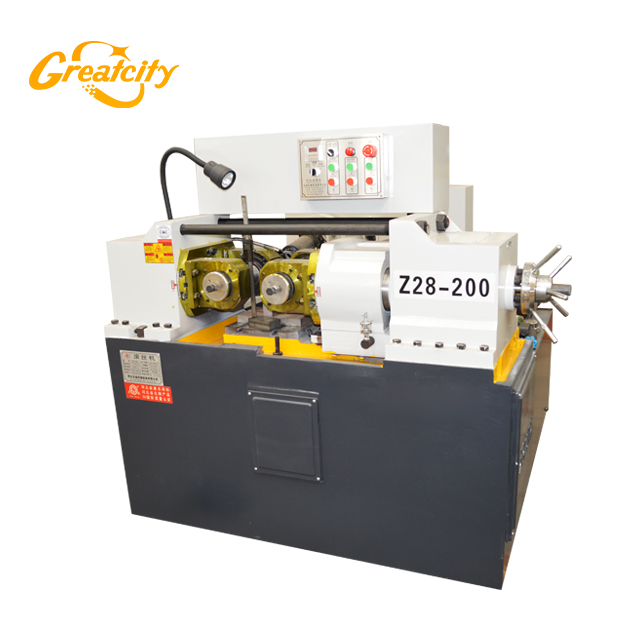 Greatcity Trade Assurance calidad alta velocidad Z28-200 modelo 5-65mm máquina laminadora de roscas de barra de acero de dos ejes