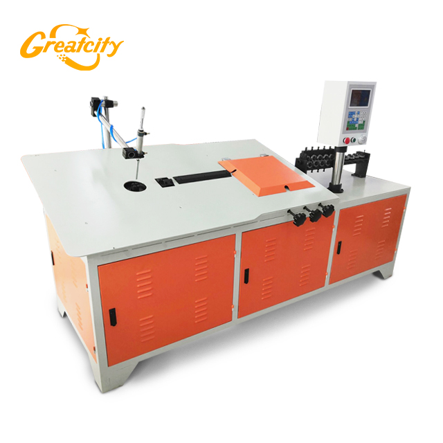 Greatcity 2-6mm Multi función CNC automática 2D máquina dobladora de alambre
