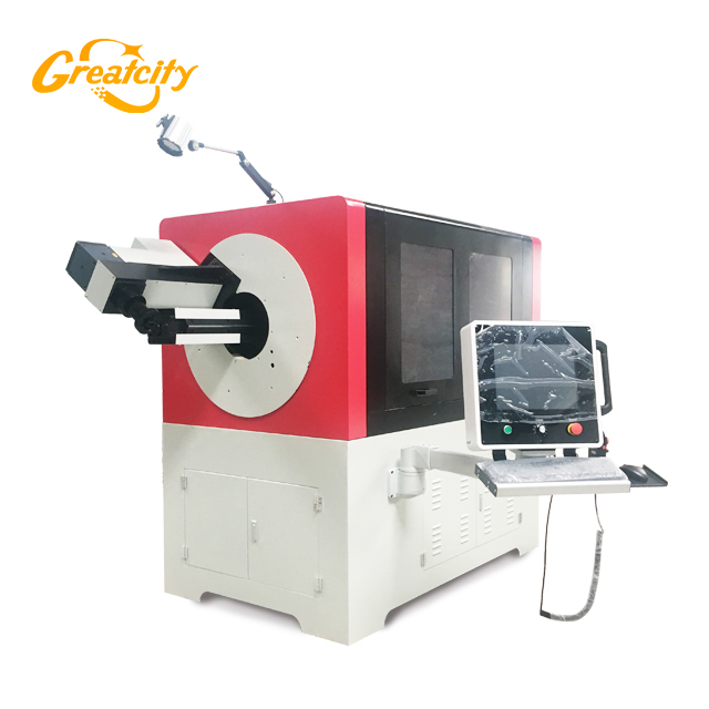 la fábrica líder automática máquina dobladora de alambre CNC 3d en Hebei